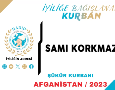 Afganistan Kurban Kesim Bağışı